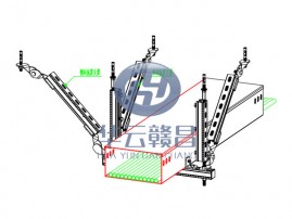 電氣橋架縱向抗震支架